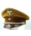 NSDAP political leader visor cap