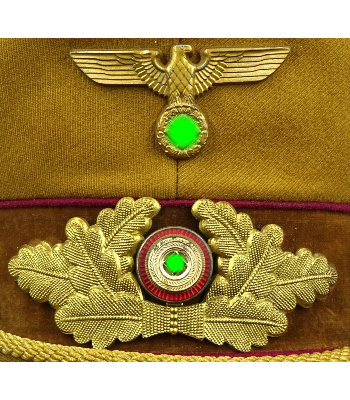 NSDAP political leader visor cap