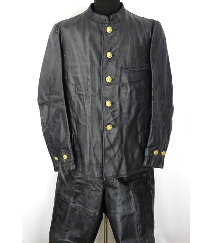 Kriegsmarine leather jacket and pants