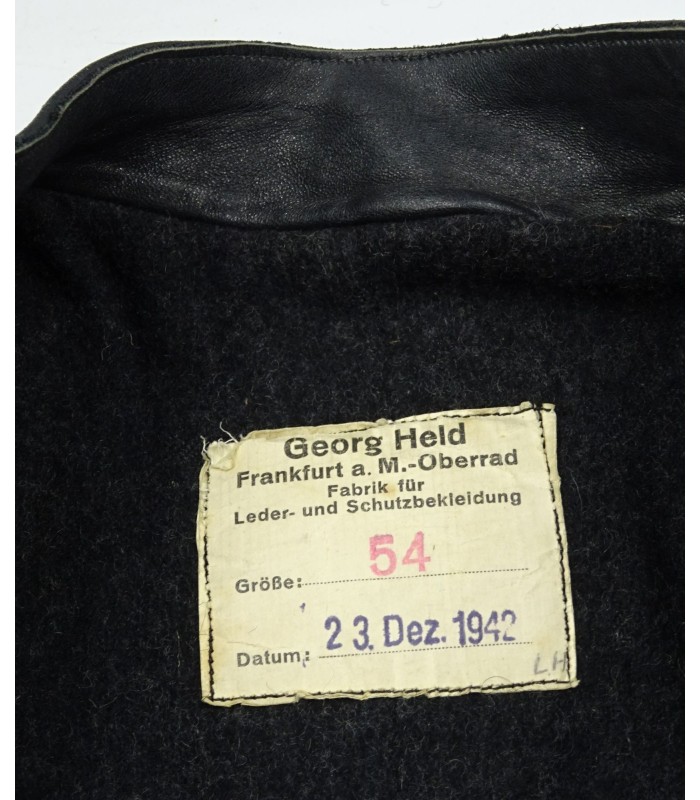 Tenue en cuir de la Kriegsmarine