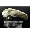 White top visor cap of a Kriegsmarine chaplain