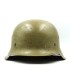 WH M42 tan camo helmet