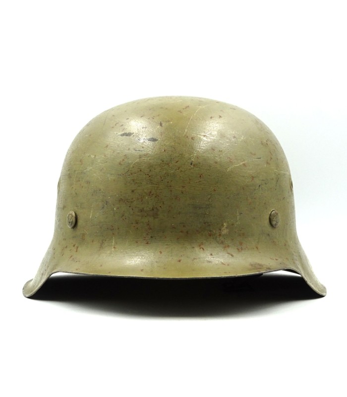 WH M42 tan camo helmet