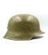 Casque Mle 42 camouflé sable