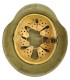 WH M42 tan camo helmet