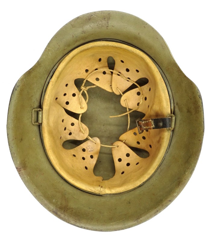 Casque Mle 42 camouflé sable