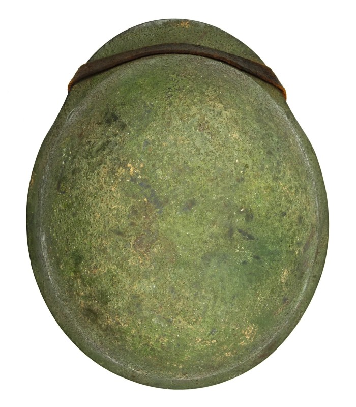 WH M42 helmet with rough-textured finish
