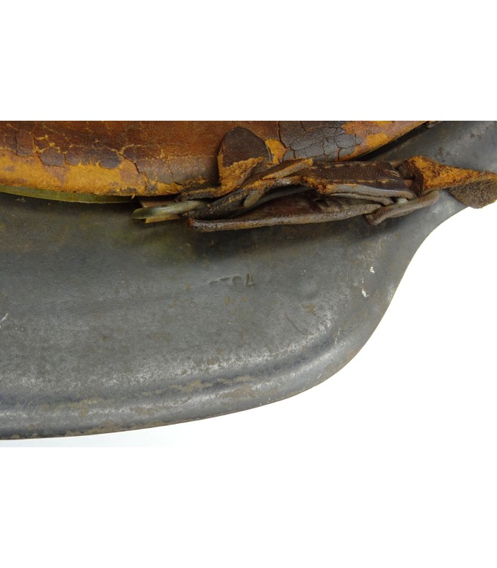 WH M42 helmet with rough-textured finish