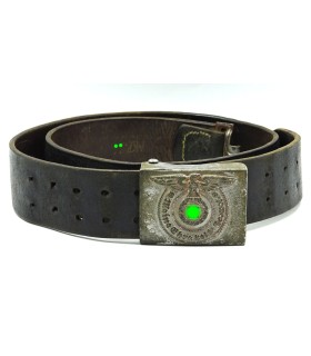 SS EM belt and buckle