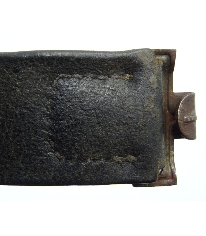SS EM belt and buckle