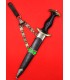 SS M36  chain dagger with SS membership number