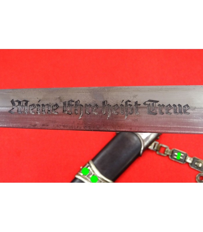 Dague à chaine Mle 36 d'officier SS attribuée