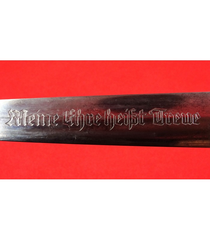 SS Model 33 Dagger with Himmler dedication