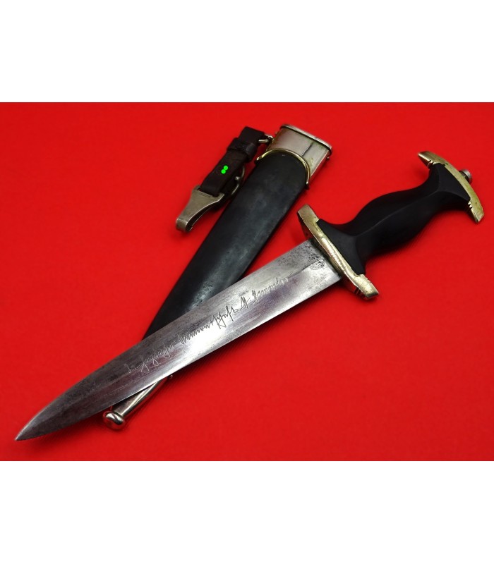 SS Model 33 Dagger with Himmler dedication
