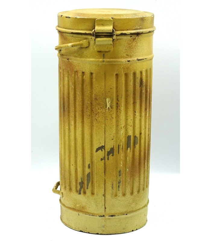 Boitier de masque à gaz Afrikakorps, repro