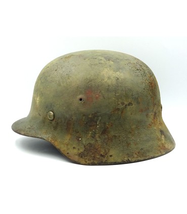 Casque Mle 35 WH camouflé
