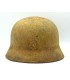 WH M40 tan camo helmet
