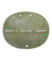 Plaque d'identité SS-Handschar 
