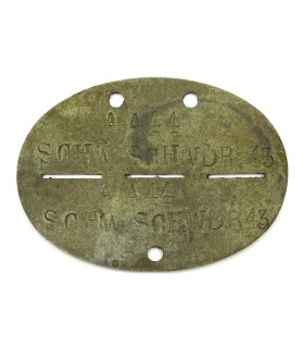 Plaque d'identité WH Hoch und Deutschmeister 