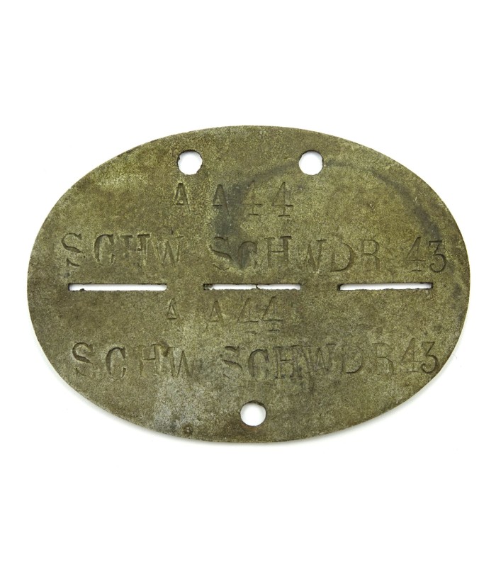 Plaque d'identité WH Hoch und Deutschmeister 