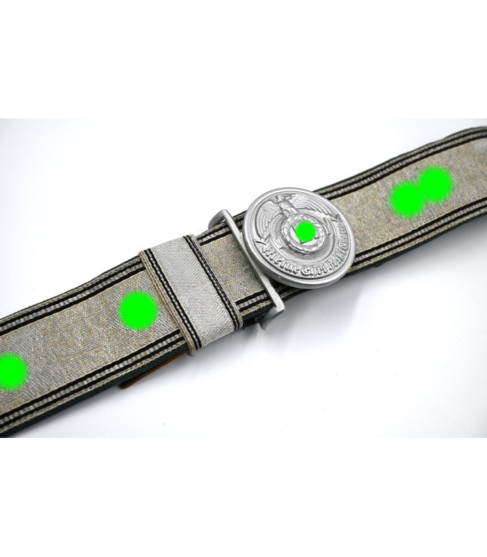 SS belt and aiguillette