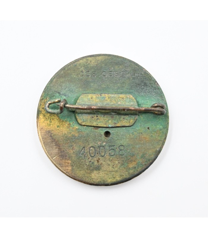 Insigne or de membre du NSDAP d'un officier SS
