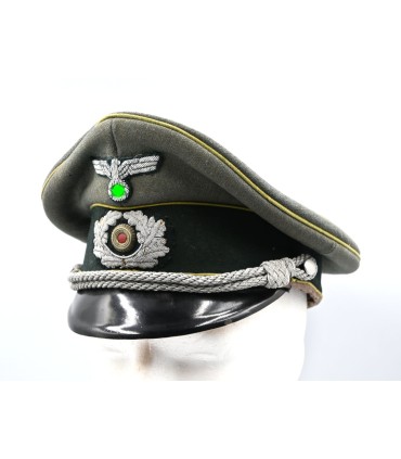 Casquette d'officier WH Panzergrenadier