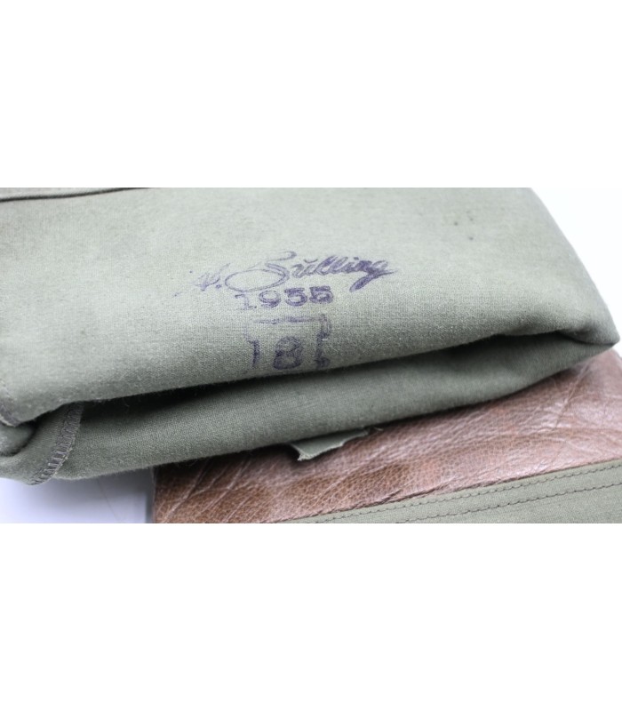 Pair of WH motorcycle gloves