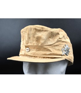 Casquette blanche de Gebirgsjäger