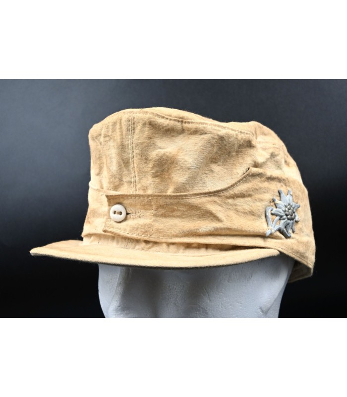Casquette blanche de Gebirgsjäger
