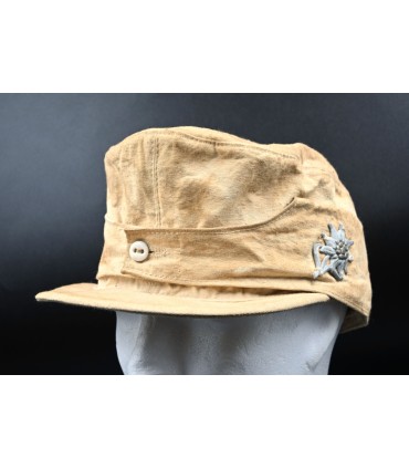 Casquette blanche de Gebirgsjäger