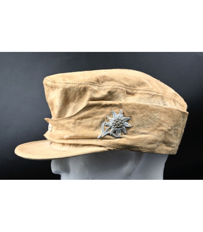 Casquette blanche de Gebirgsjäger
