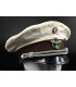 White top police visor cap