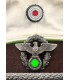 Casquette blanche d'officier de la Polizei