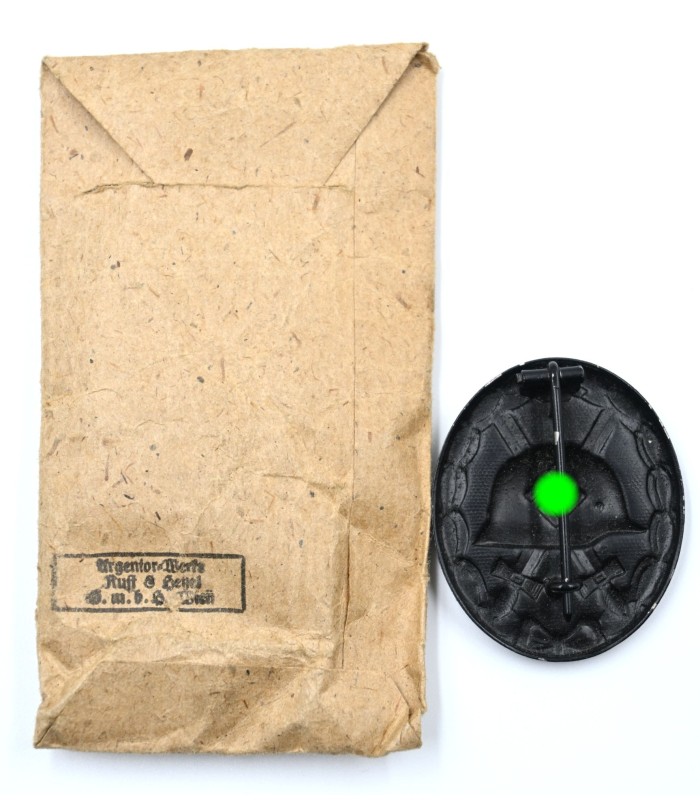 Wounded badge 1939 black