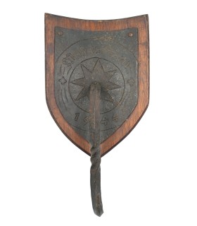 Porte-manteau patriotique