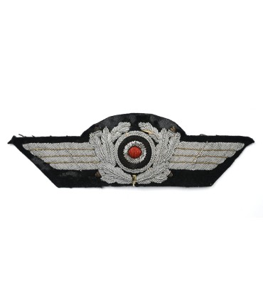 Emblème de casquette d'officier de la Luftwaffe  