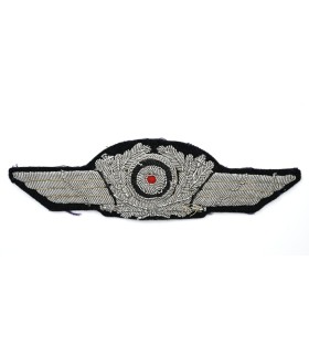 Emblème de casquette d'officier de la Luftwaffe  