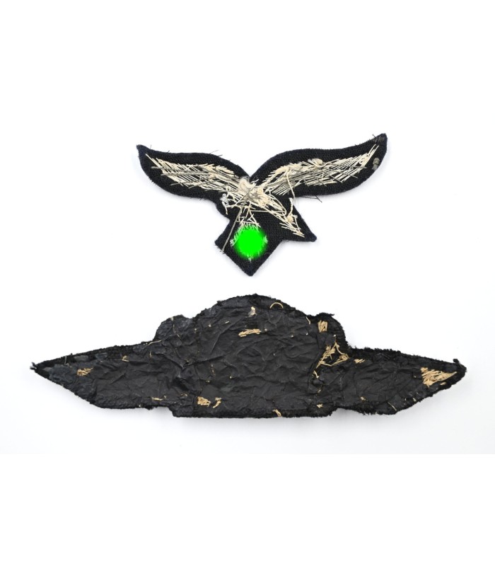 LW officer's cap insignias set
