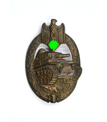Insigne Panzer bronze