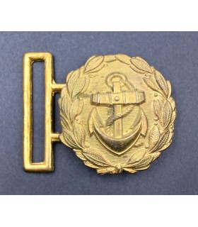 KM officer's belt buckle