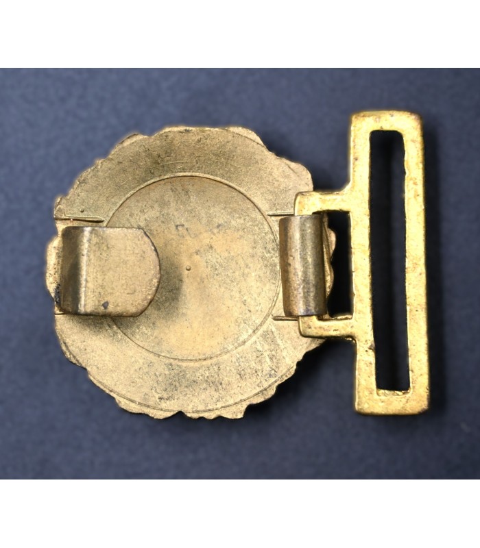 KM officer's belt buckle
