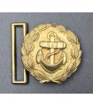 KM officer's belt buckle