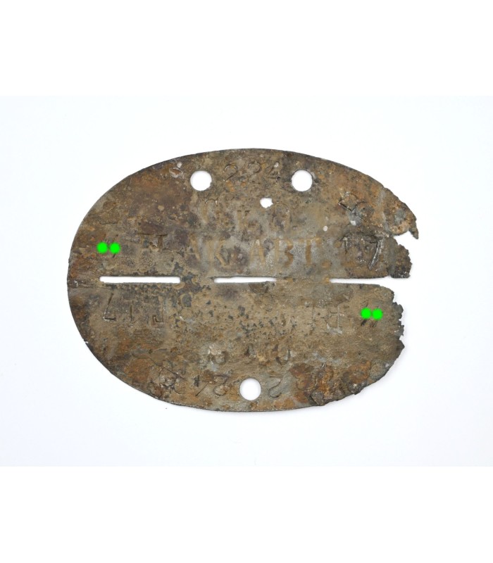 Waffen-SS G.v.B. ID tag
