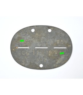 Plaque d'identité SS-Btl.500