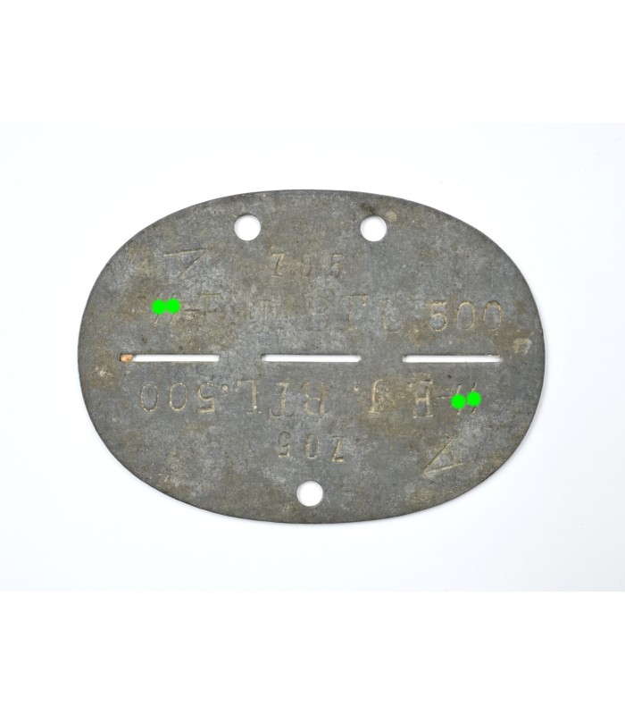 Plaque d'identité SS-Btl.500