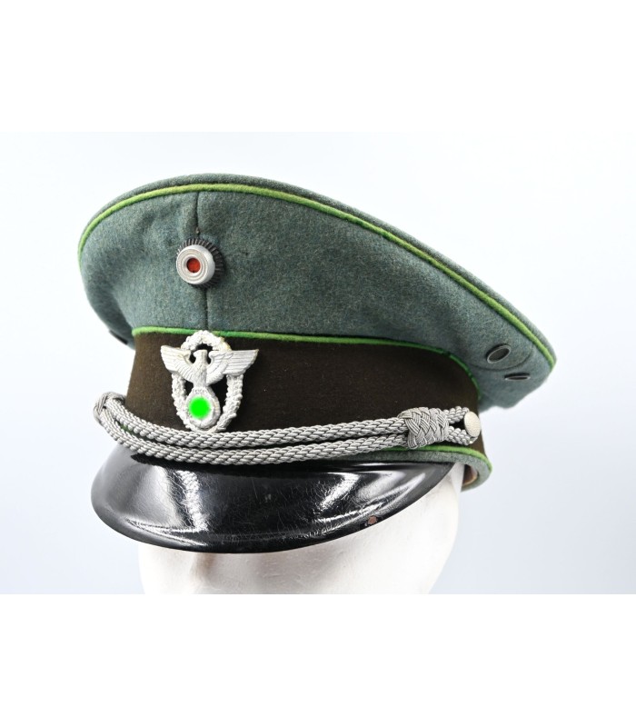 Casquette d'officier de la Polizei
