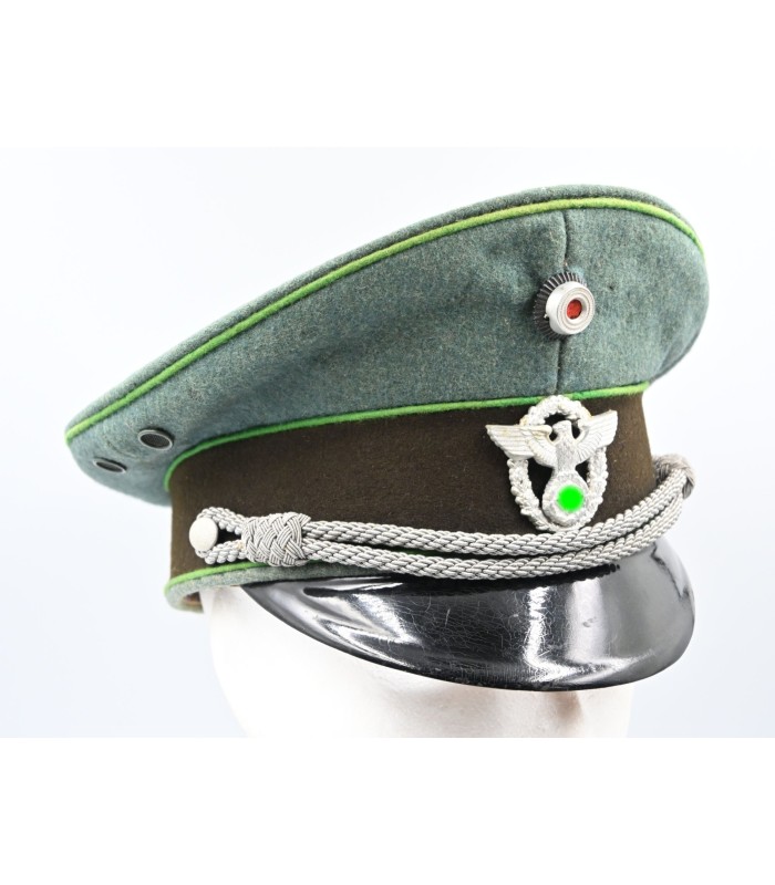 Casquette d'officier de la Polizei