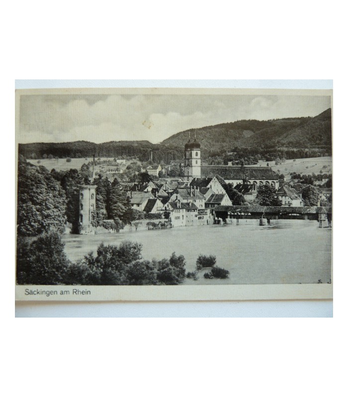 Carte postale. Anciennes villes allemandes