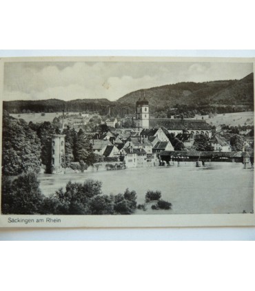 Carta postal. Antiguas ciudades alemanas